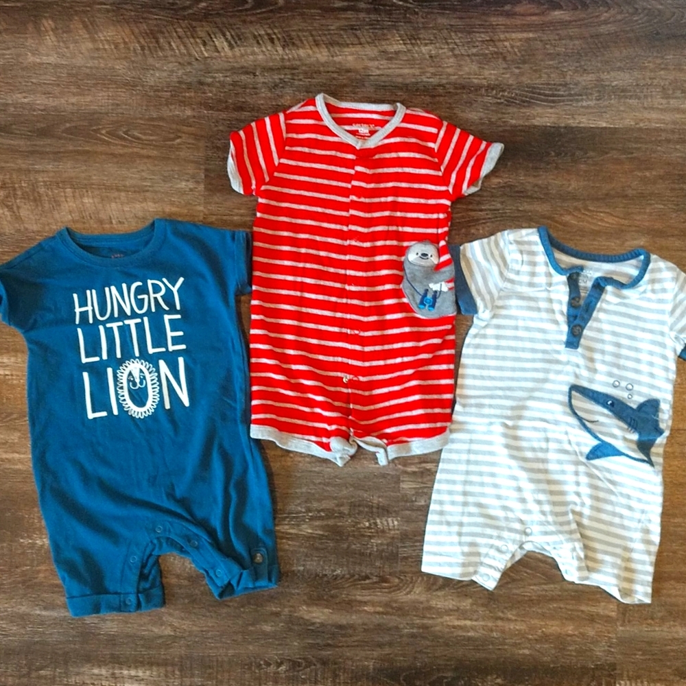 12 mo boy rompers